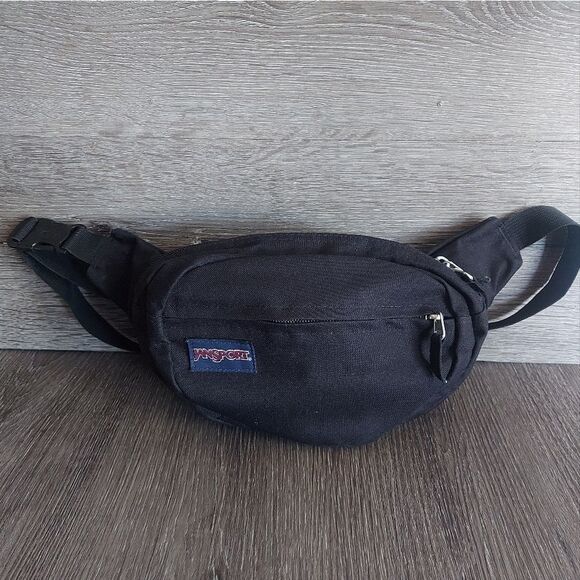 JanSport Fifth Avenue Fanny Pack Waist Bag - Black - Picture 1 of 7